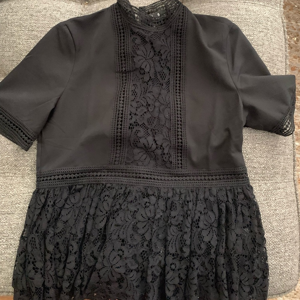 Women’s black blouse